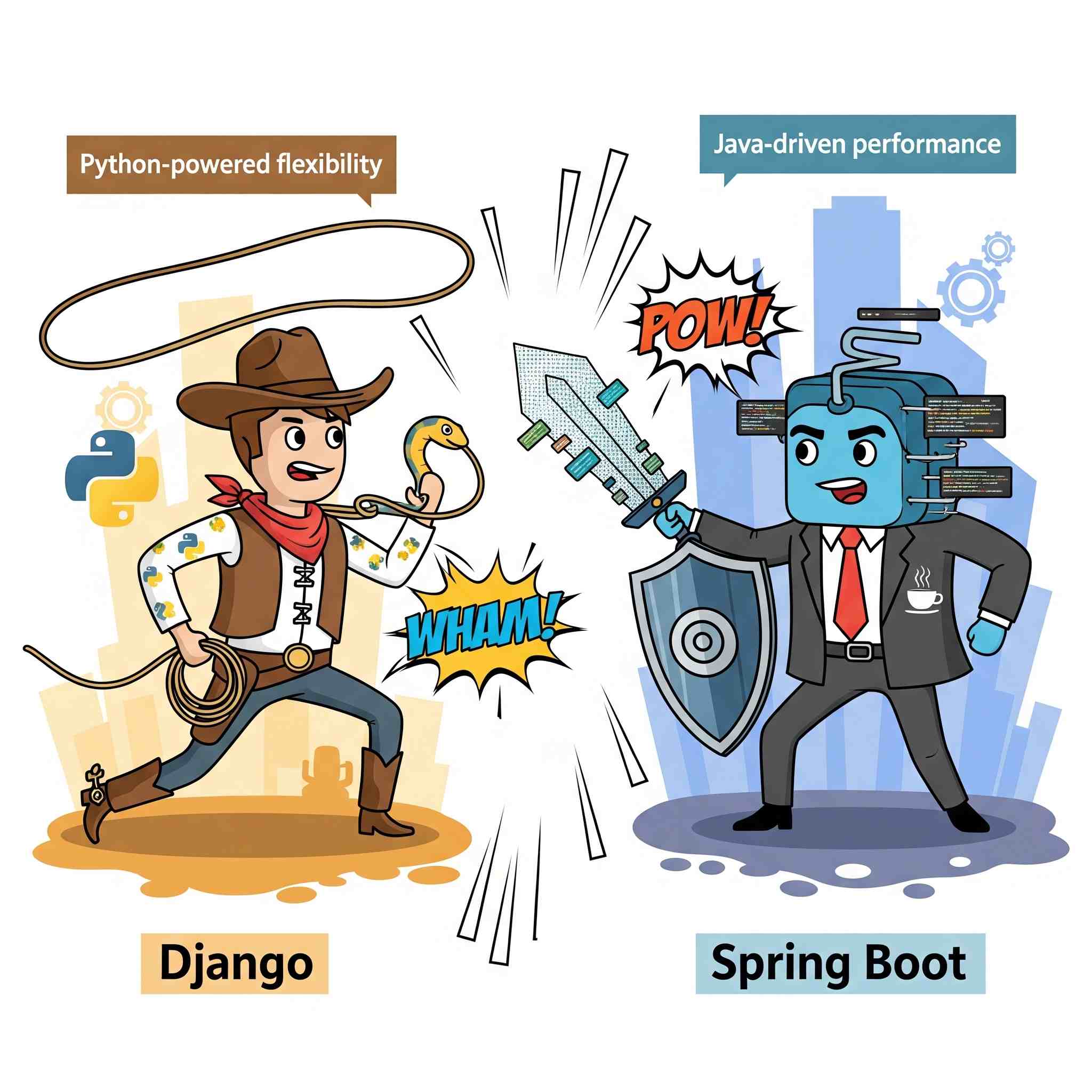 Django vs. Spring Boot: Choosing the Right Backend Framework